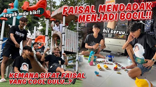 Faisal mendadak menjadi bocil !! kita sampai kesal. Faisal mendadak menjadi bocil !! kita sampai kesal.