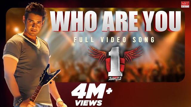 Who are you - 4k video song | 1nenokkadine | mahesh babu, kriti sanon | dsp | sukumar | chandra bose Who are you - 4k video song | 1nenokkadine | mahesh babu, kriti sanon | dsp | sukumar | chandra bose