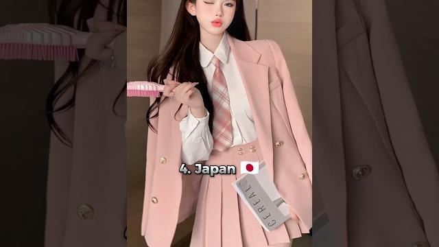 Top 10 most beautiful asian school uniform Top 10 most beautiful asian school uniform
