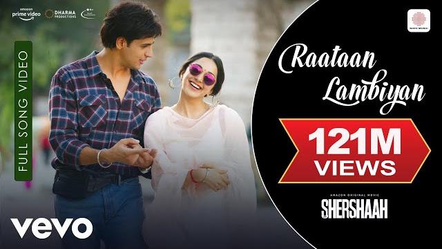 Raataan lambiyan - shershaah | full song | sidharth, kiara | tanishk b, jubin, asees Raataan lambiyan - shershaah | full song | sidharth, kiara | tanishk b, jubin, asees