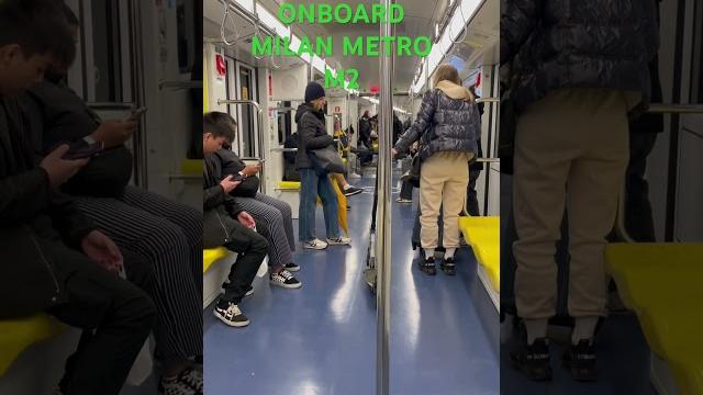 Milan metro ride m2 to abbiategrasso #metrotrain #subwaytrain #trainride #metroride #milan #milano Milan metro ride m2 to abbiategrasso #metrotrain #subwaytrain #trainride #metroride #milan #milano