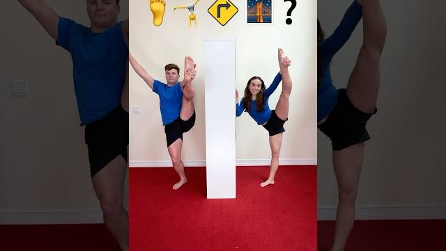 Gymnastics telepathy challenge! Gymnastics telepathy challenge!