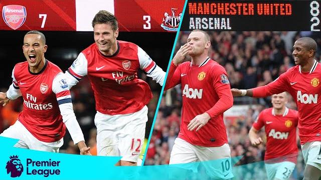 Highest-scoring premier league matches Highest-scoring premier league matches