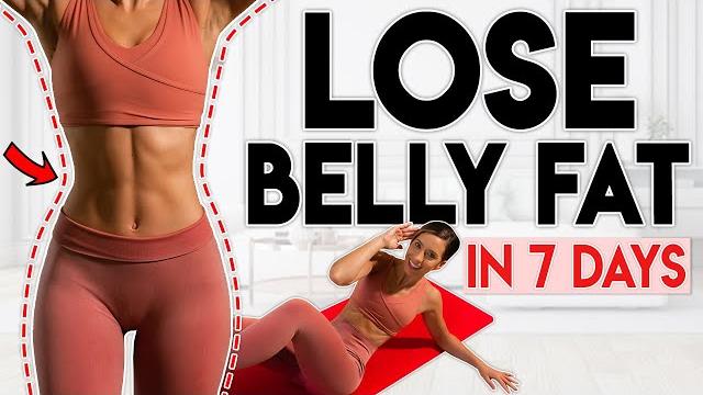 Lose fat in 7 days (belly, waist & abs) | 5 minute home workout Lose fat in 7 days (belly, waist & abs) | 5 minute home workout