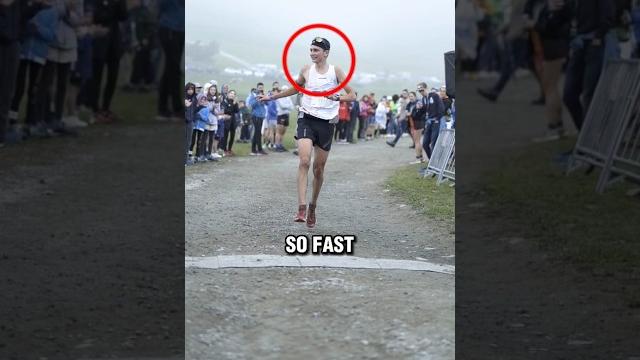 This runner had to cross twice!(@buff_original/@jantorrella) This runner had to cross twice!(@buff_original/@jantorrella)