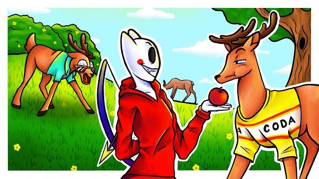 Найди друзей среди оленей! угарные прятки - oh deer Найди друзей среди оленей! угарные прятки - oh deer