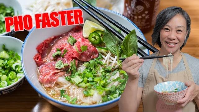 Fast pho at home - vietnamese beef noodle soup Fast pho at home - vietnamese beef noodle soup
