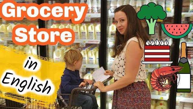 Grocery store vocabulary: shop in english Grocery store vocabulary: shop in english
