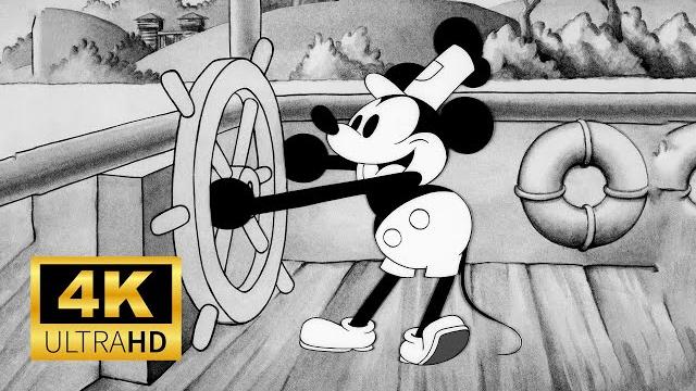 Steamboat willie (1928 film) - 4k film remaster Steamboat willie (1928 film) - 4k film remaster