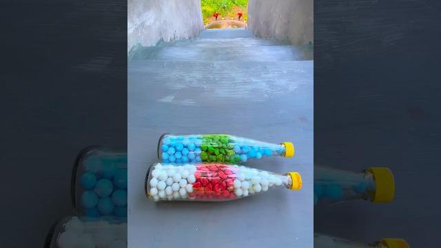 Breaking glass bottle ️ crushing crunchy & soft things #asmr #shorts #asmrsound #satisfyingvideo Breaking glass bottle ️ crushing crunchy & soft things #asmr #shorts #asmrsound #satisfyingvideo