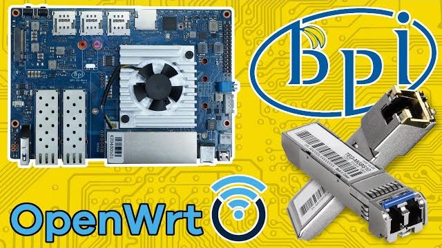 Banana pi bpi-r4: openwrt quickstart Banana pi bpi-r4: openwrt quickstart