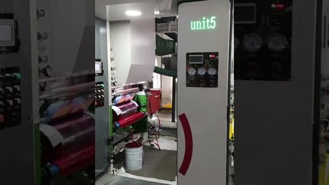 Rotogravure printing machine | 400 m/min| high-speed gravure printer with water & solvent ink Rotogravure printing machine | 400 m/min| high-speed gravure printer with water & solvent ink