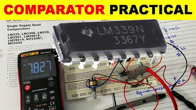 {738} comparator circuit explained using lm339 {738} comparator circuit explained using lm339