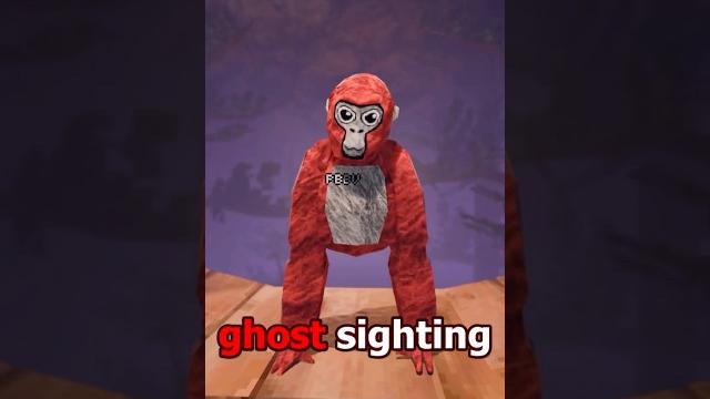 The first ghost sighting in gorilla tag The first ghost sighting in gorilla tag