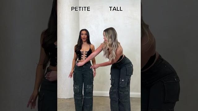 Same pants in petite & tall Same pants in petite & tall 