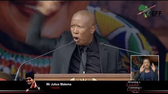 Cic julius malema full speech, winnie mandela funeral Cic julius malema full speech, winnie mandela funeral