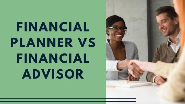 Financial planner vs financial advisor Financial planner vs financial advisor