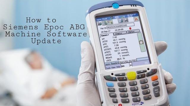 Siemens epoc abg machine software update Siemens epoc abg machine software update