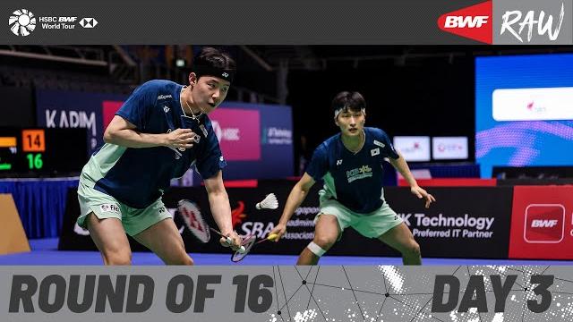 Kff singapore badminton open 2025 | day 3 | court 1 | round of 16 Kff singapore badminton open 2025 | day 3 | court 1 | round of 16