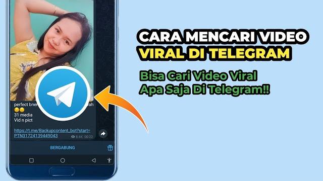 Cara mencari video viral di telegram Cara mencari video viral di telegram