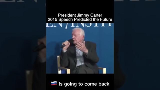 Jimmy carter predicted us china future Jimmy carter predicted us china future