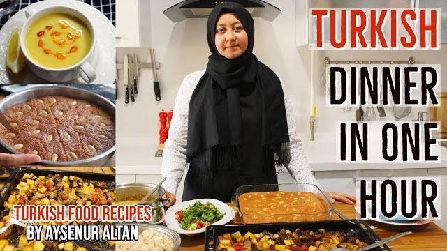 5 easy turkish dinner & iftar menu recipes in one hour! 5 easy turkish dinner & iftar menu recipes in one hour!
