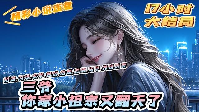 【完结】《三爷,你家小祖宗又翻天了》满级修真大佬温矜一觉醒来,成了18线黑料缠身的小明星。众黑粉嘲她碰瓷千金人设,骂她无能废物、丑逼整容怪,滚出娱乐圈。|#离婚后#闪婚#先婚后爱#甜宠#总裁#夫人 【完结】《三爷,你家小祖宗又翻天了》满级修真大佬温矜一觉醒来,成了18线黑料缠身的小明星。众黑粉嘲她碰瓷千金人设,骂她无能废物、丑逼整容怪,滚出娱乐圈。|#离婚后#闪婚#先婚后爱#甜宠#总裁#夫人