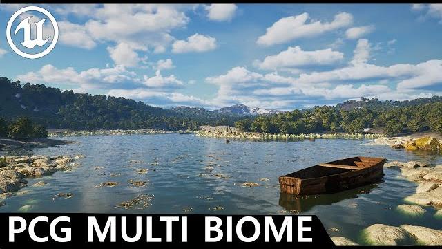 Ue5 | multi biome pcg tutorial Ue5 | multi biome pcg tutorial