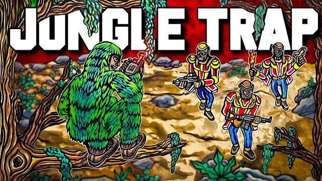 I built the deadliest jungle trap - rust I built the deadliest jungle trap - rust