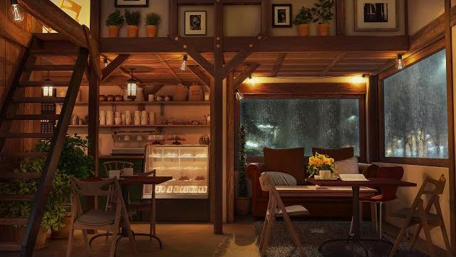 Rainy jazz cafe - slow jazz music in coffee shop ambience for work, study and relaxation Rainy jazz cafe - slow jazz music in coffee shop ambience for work, study and relaxation