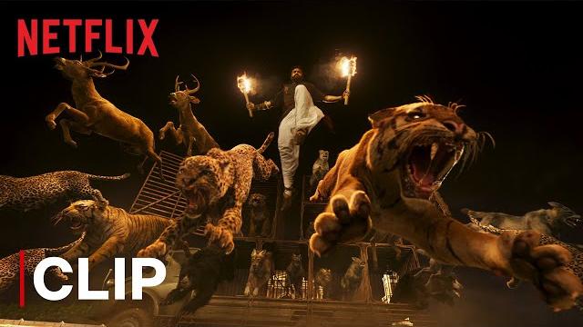 Jr. ntr's palace entry scene | rrr | netflix india Jr. ntr's palace entry scene | rrr | netflix india