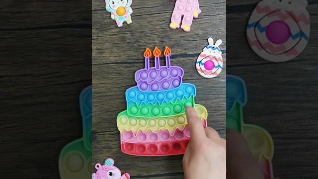 Happy birthday pop it song #shorts Happy birthday pop it song #shorts