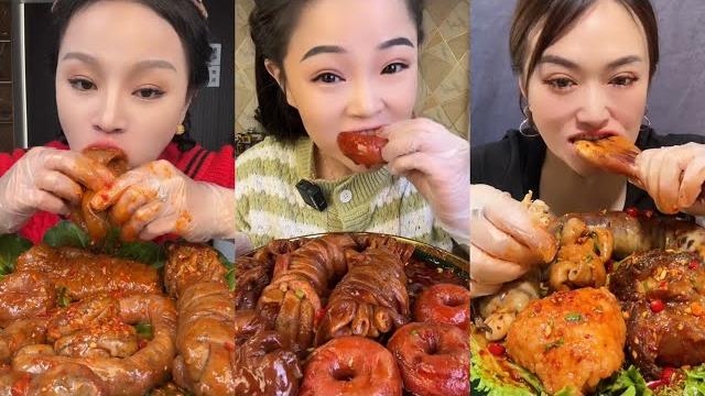 Spicy chinese food eating mukbang chinese girls eating chinese food asmr eating mukbang Spicy chinese food eating mukbang chinese girls eating chinese food asmr eating mukbang