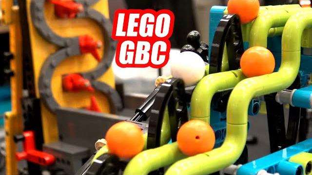 Lego great ball contraption at brickcon 2022 Lego great ball contraption at brickcon 2022