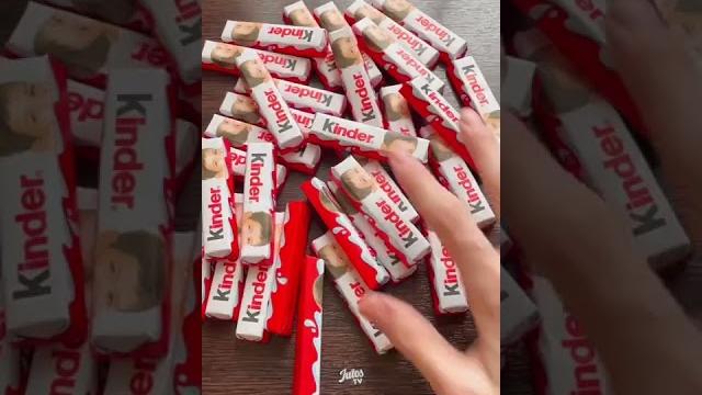 Milka & kinder chocolate | asmr Milka & kinder chocolate | asmr