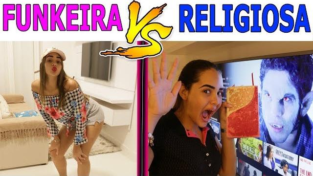 Funkeira vs religiosa Funkeira vs religiosa