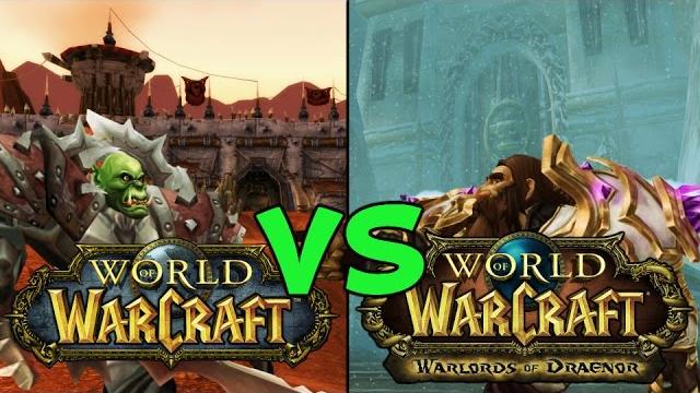 World of warcraft vanilla vs warlords of draenor: zones World of warcraft vanilla vs warlords of draenor: zones