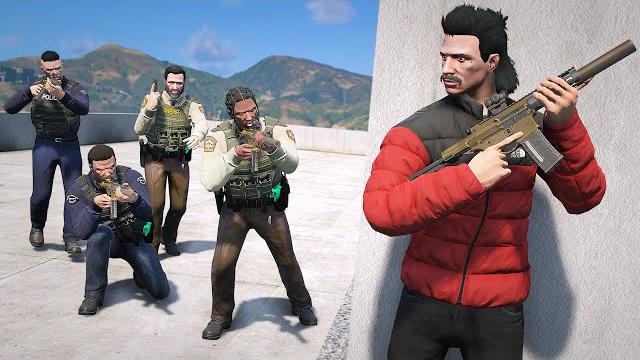 Surviving $1,000,000 police bounty in gta 5 rp.. Surviving $1,000,000 police bounty in gta 5 rp..