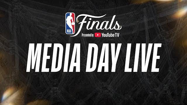Media day live: #nbafinals presented by youtube tv Media day live: #nbafinals presented by youtube tv