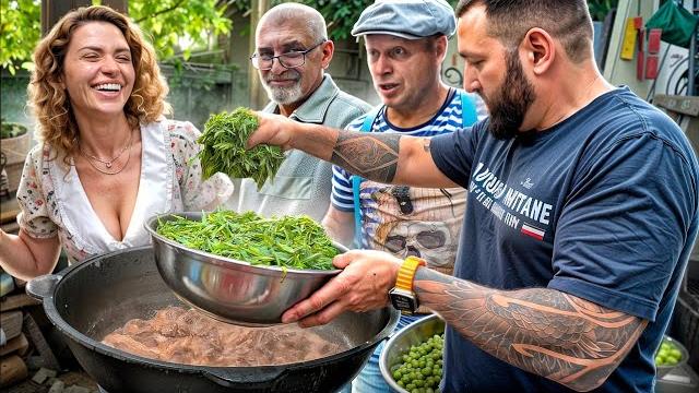 Знаменитое чакапули!! суп с мясом барана в зелени. готовят грузинский армянин и еврей в одессе Знаменитое чакапули!! суп с мясом барана в зелени. готовят грузинский армянин и еврей в одессе