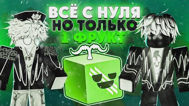 Всё с нуля но с одним фруктом в блокс фрутс / blox fruit Всё с нуля но с одним фруктом в блокс фрутс / blox fruit