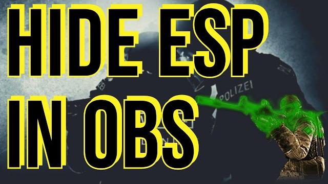 Hide esp in obs Hide esp in obs