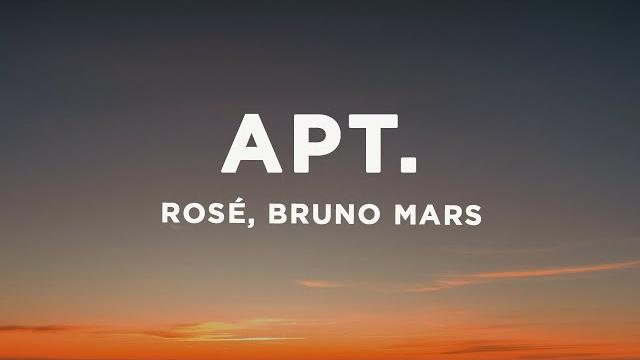 Rosé & bruno mars - apt. (lyrics) Rosé & bruno mars - apt. (lyrics)