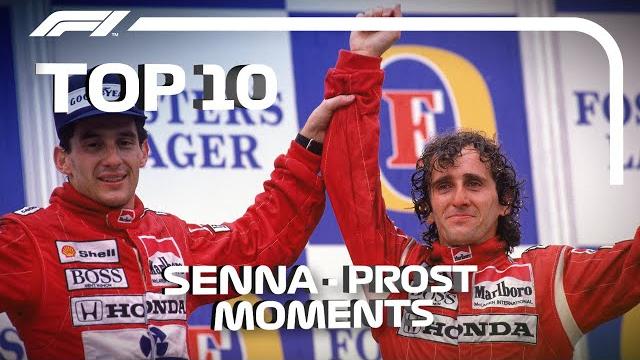 Top 10 moments in ayrton senna and alain prost's rivalry Top 10 moments in ayrton senna and alain prost's rivalry