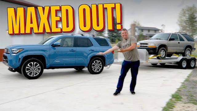 I push this 2025 toyota 4runner limited near its max tow rating: can it handle 6,000 pounds? I push this 2025 toyota 4runner limited near its max tow rating: can it handle 6,000 pounds?