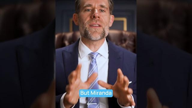 Legal myth: cops must read you your miranda rights Legal myth: cops must read you your miranda rights