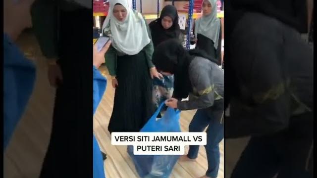 Parody : mengenai isu siti jamumall dan puteri sari yang viral di laman sosial bikin semua ketawa Parody : mengenai isu siti jamumall dan puteri sari yang viral di laman sosial bikin semua ketawa