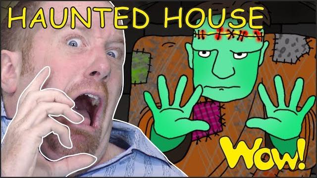 Haunted house for kids | halloween songs for children from steve and maggie | wow english tv Haunted house for kids | halloween songs for children from steve and maggie | wow english tv