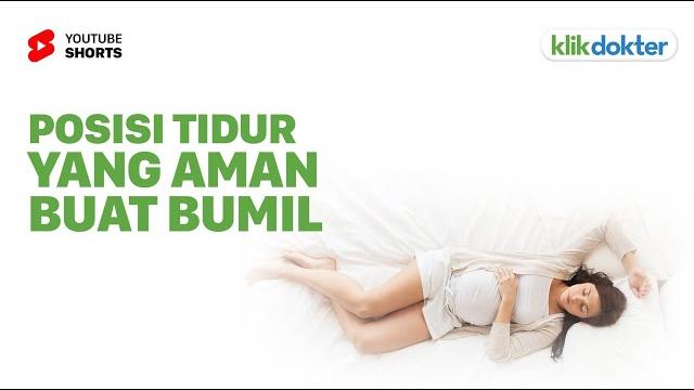 Posisi tidur yang disarankan untuk ibu hamil Posisi tidur yang disarankan untuk ibu hamil