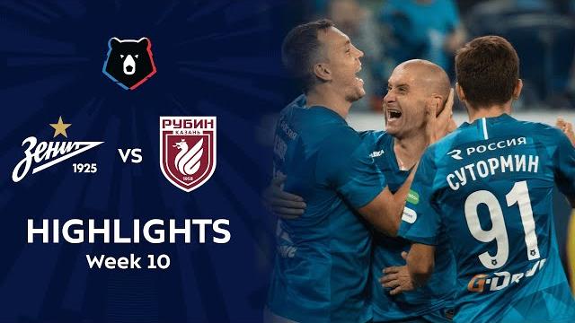 Highlights zenit vs rubin (5-0) | rpl 2019/20 Highlights zenit vs rubin (5-0) | rpl 2019/20